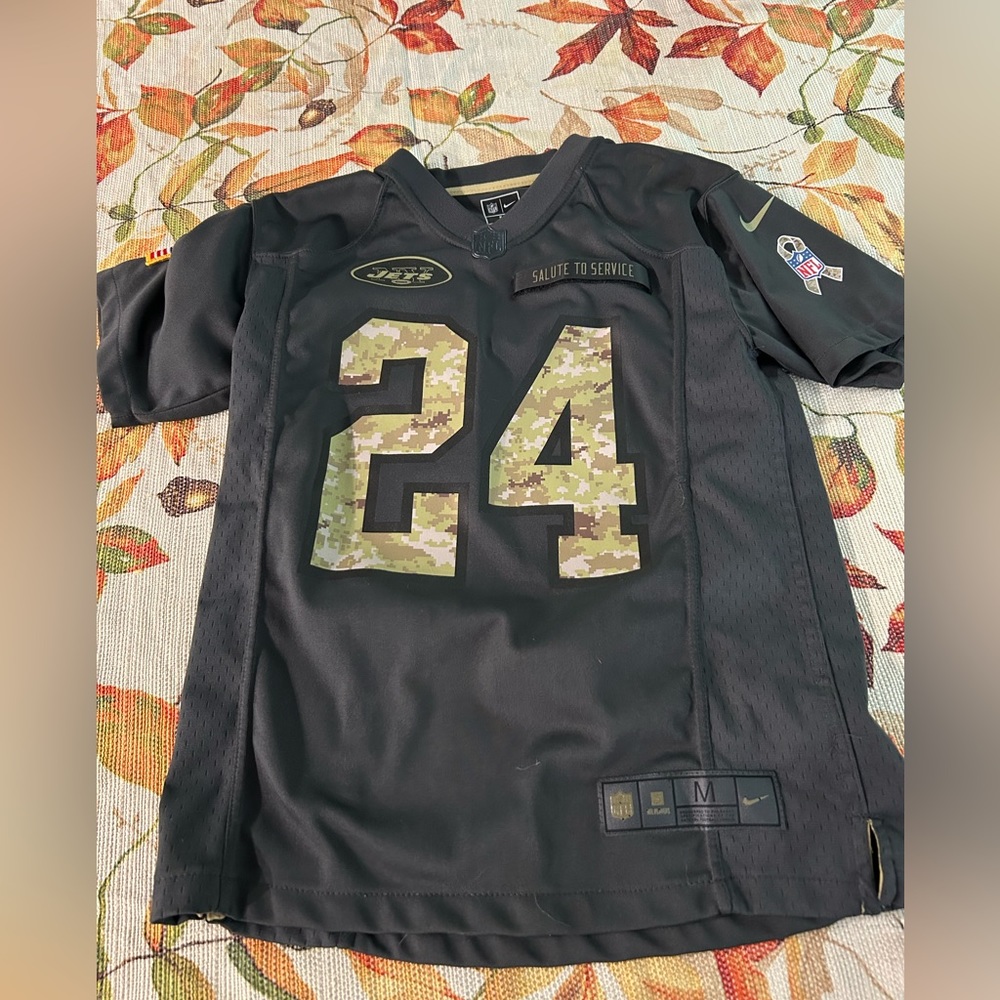 New York Jets salute to service jersey Revis